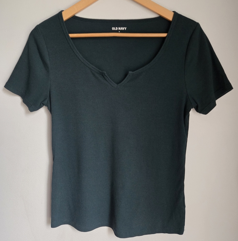 🎁 Free With Any Purchase - Old Navy Women's Emerald Green Top